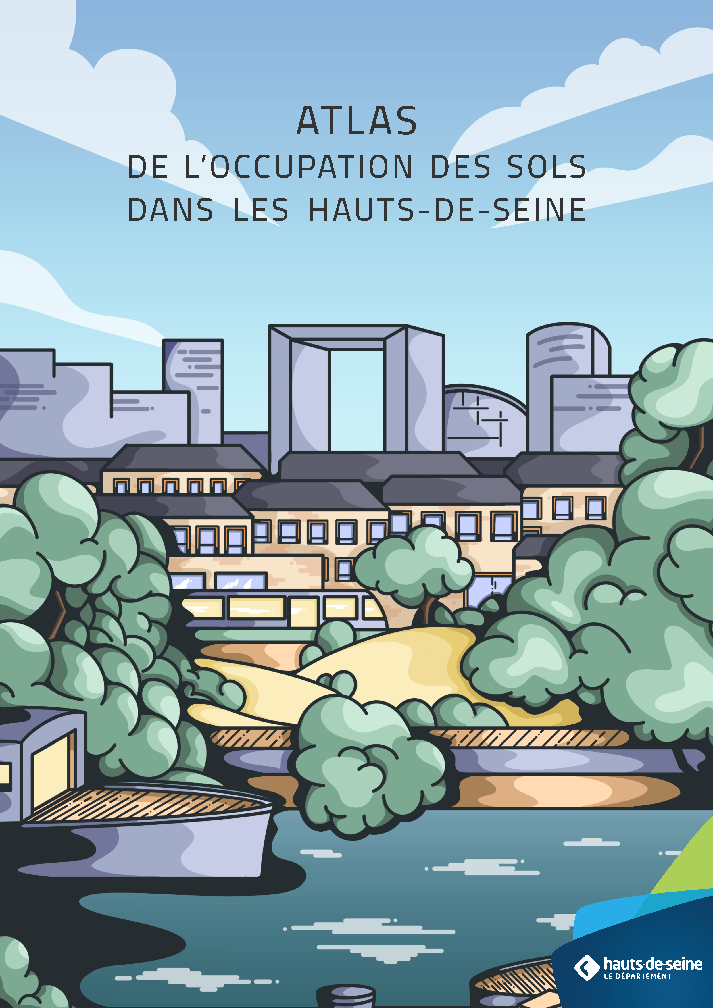 Illustration Atlas de l’occupation des sols dans les Hauts-de-Seine