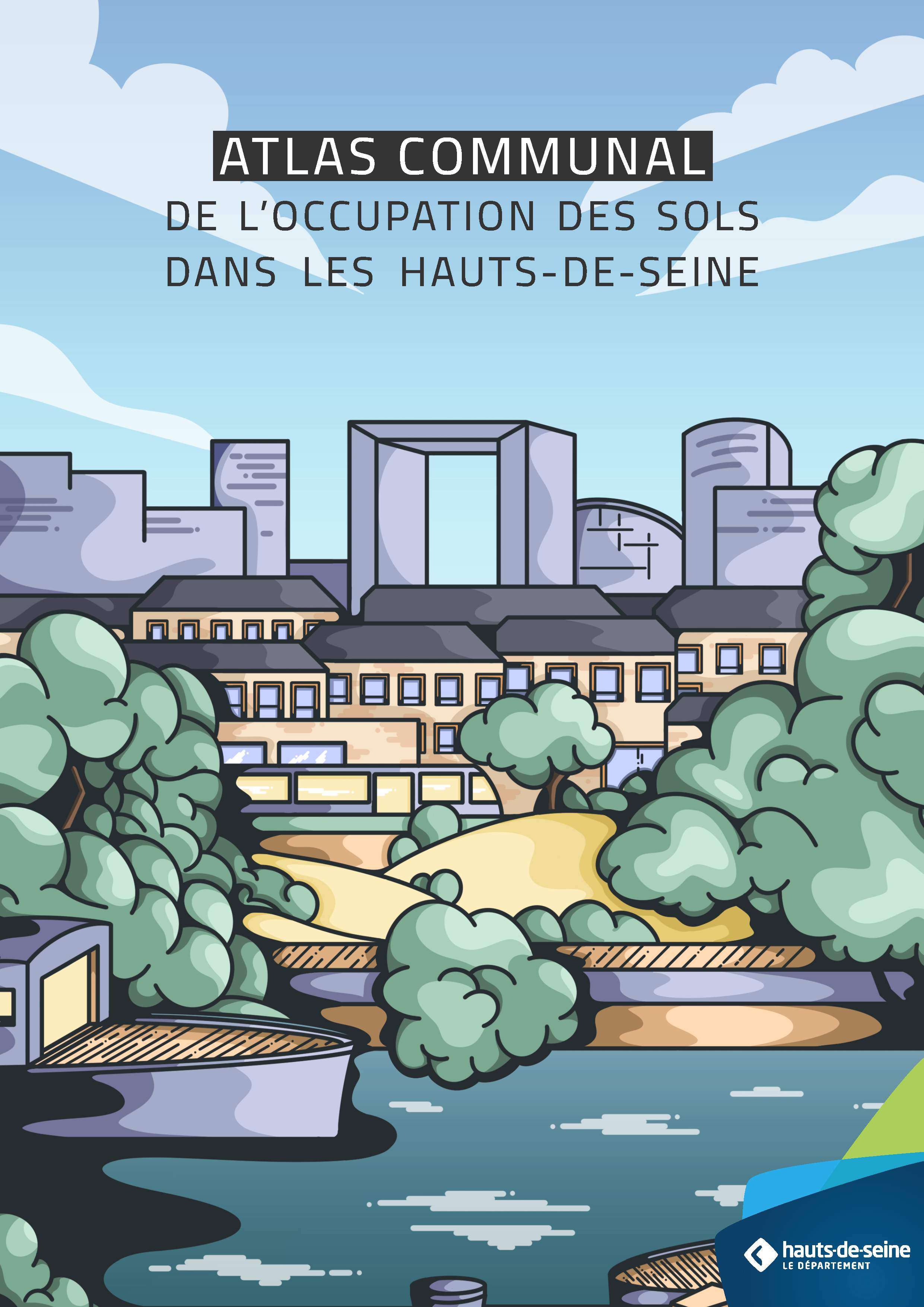 Illustration Atlas communal de l’occupation des sols dans les Hauts-de-Seine